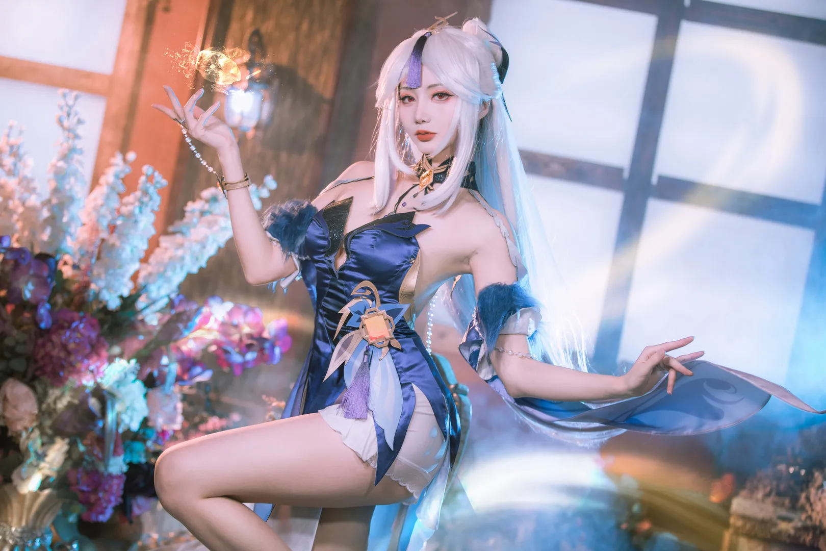 如月灰高还原Cos写真合集与原神角色COS精选
