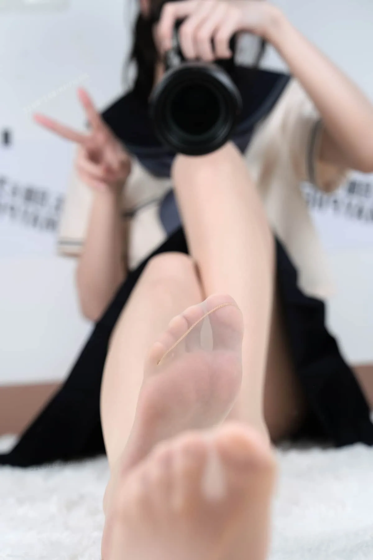 芝士好椰的制服鞋但是奢华享受Haruta4600和4603造型cos写真